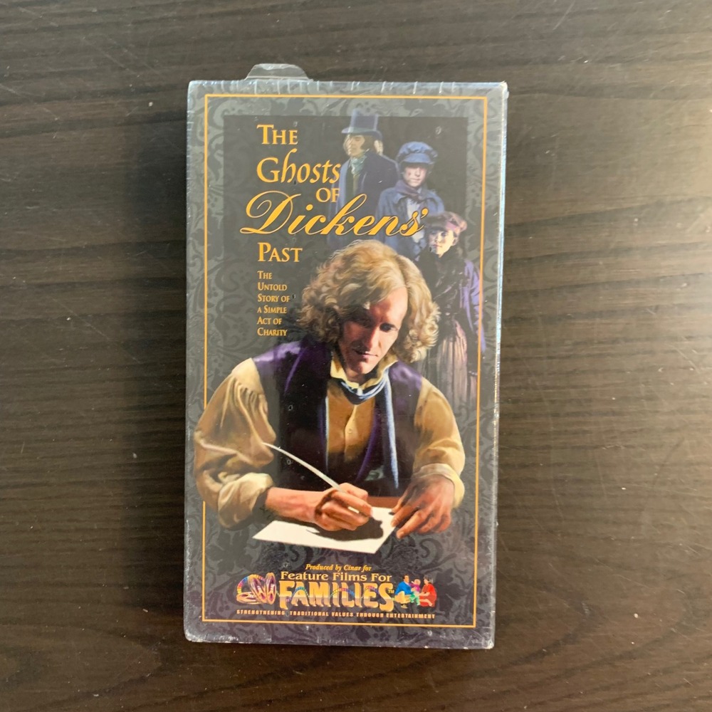 The Ghosts of Dickens‎ Past VHS 1998 Feature Films For Families Factory Sealed